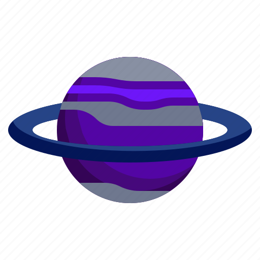 Saturn, planet, solar, system, universe, astronomy icon - Download on Iconfinder