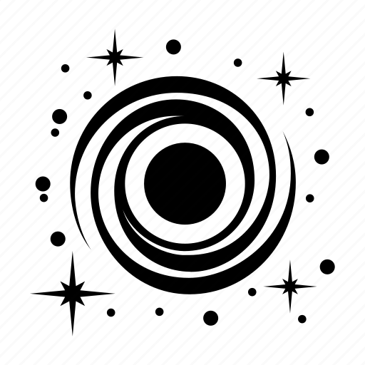 Black hole, galaxy, space, wormhole icon - Download on Iconfinder