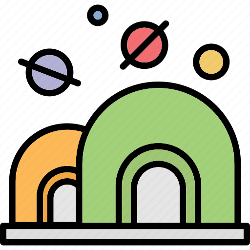 Habitat, martian, planet, satellite, universe icon - Download on Iconfinder