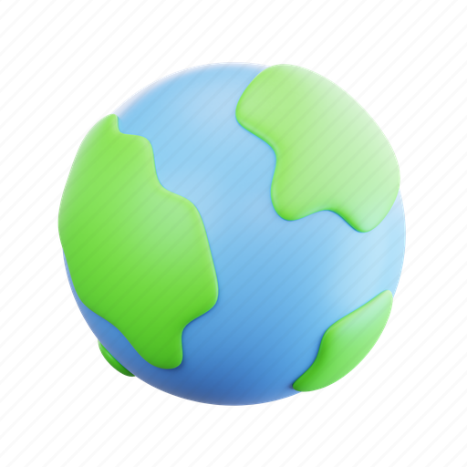 Earth, globe, world, global, universe, ecology, science 3D illustration - Download on Iconfinder