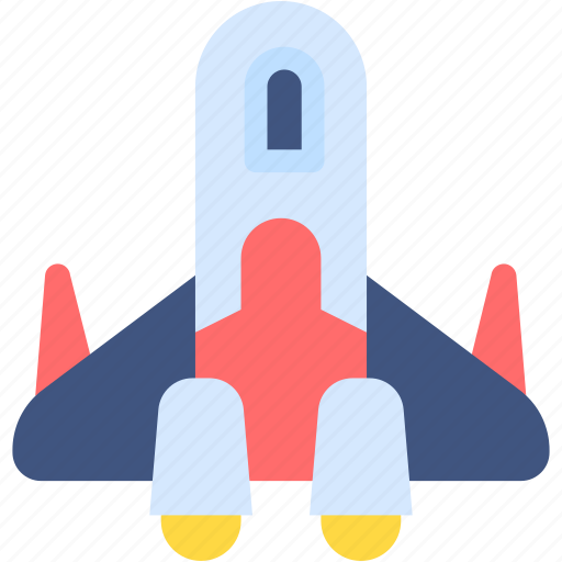 Spaceship, space, exploration, launch, spacecraft, transportation, rocket icon - Download on Iconfinder