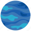 neptune, gas, giant, blue, planet, sky, system, solar 