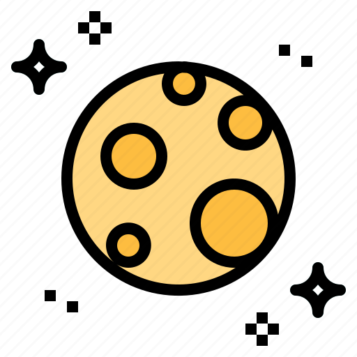 Full, moon, phase, space icon - Download on Iconfinder