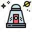 capsule, galaxy, rocket, ship, space 