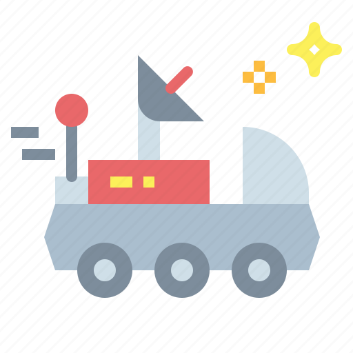 Automobile, moon, rover, science, ship, space icon - Download on Iconfinder