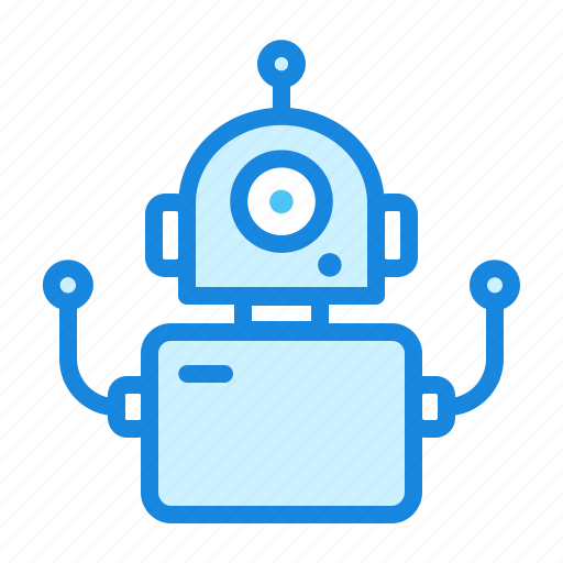 Robot, cartoon, character, robotic icon - Download on Iconfinder
