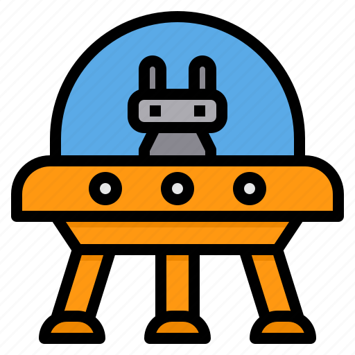 Alien, extraterrestrial, robot, spaceship, ufo icon - Download on Iconfinder