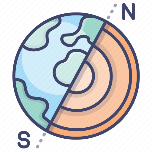 Astronomy, core, earth, structure icon - Download on Iconfinder