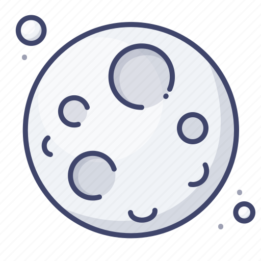 Lunar, moon, planet, space icon - Download on Iconfinder