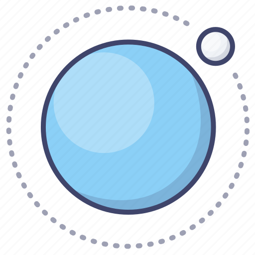 Space, orbit, planet, satellite icon - Download on Iconfinder