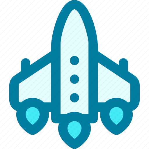 Launch, rocket, ship, shuttle, space, transport icon - Download on Iconfinder
