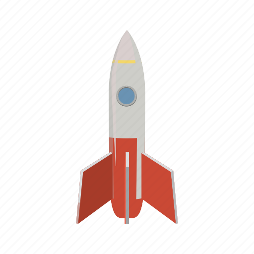 Cartoon, fire, rocket, science, ship, space, spaceship icon - Download on Iconfinder