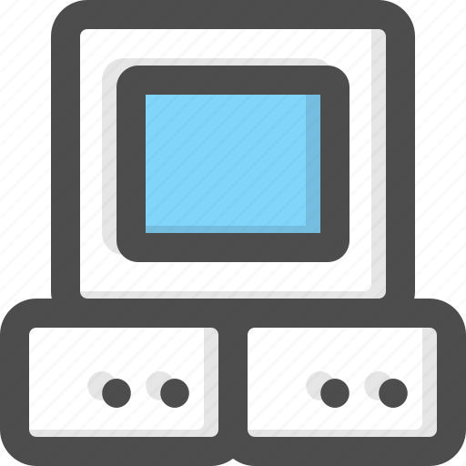 Computer, control, device, monitor, space, system, technology icon - Download on Iconfinder