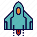 rocket, ship, space, spacecraft