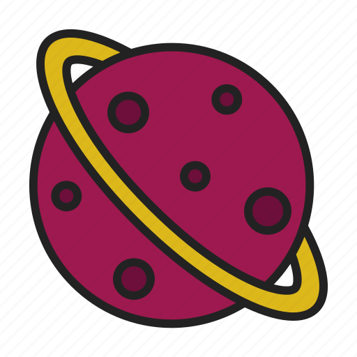 Astronomy, planet, saturn, uranus icon - Download on Iconfinder