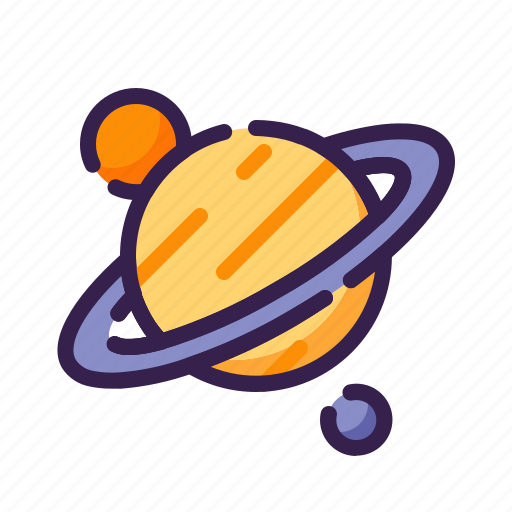 Adventure, astronomy, outer space, planet, saturn, saturn ring, space icon - Download on Iconfinder