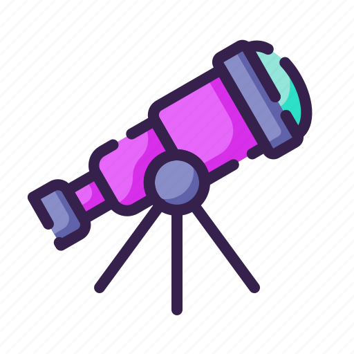 Adventure, astronomy, observation, outer space, space, telescope, view icon - Download on Iconfinder