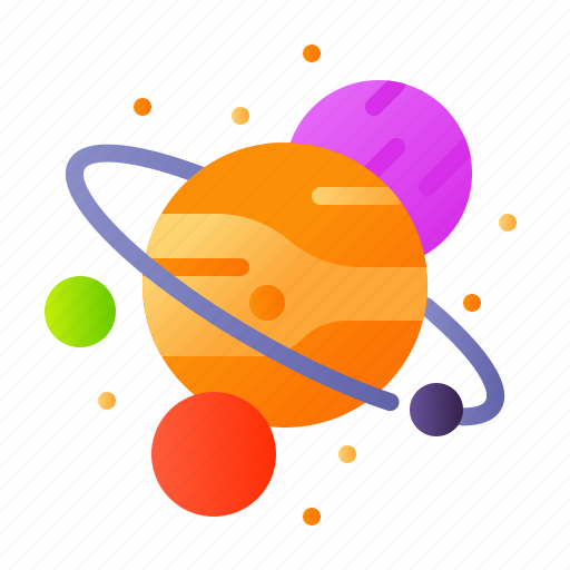 Adventure, astronomy, galaxy, orbit, outer space, planets, space icon - Download on Iconfinder