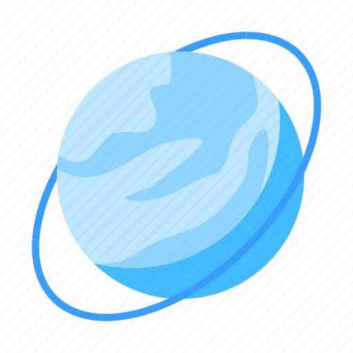 Uranus, planet, space, solar system icon - Download on Iconfinder
