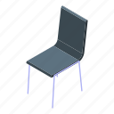 plastic, chair, isometric