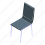 plastic, chair, isometric 