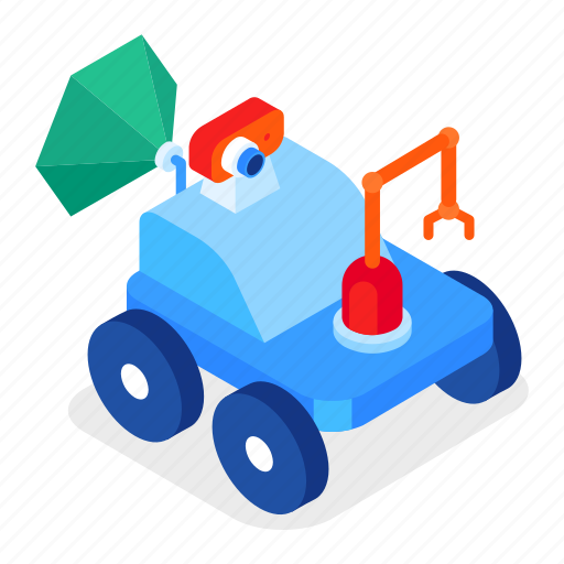Space, vehicle, travel, robot rover icon - Download on Iconfinder