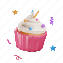 cake, topper, cupcake, sweet, dessert, party, decoration, celebration, birthday