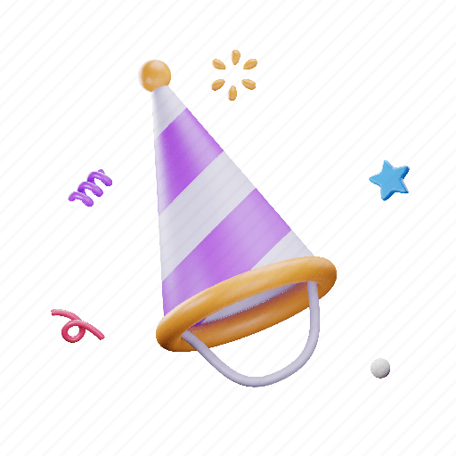 Party, hat, decoration, birthday, celebration, cap, festive icon - Download on Iconfinder