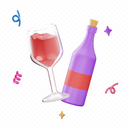 Champagne, glass, wine, bottle, beer, celebration, drink icon - Download on Iconfinder