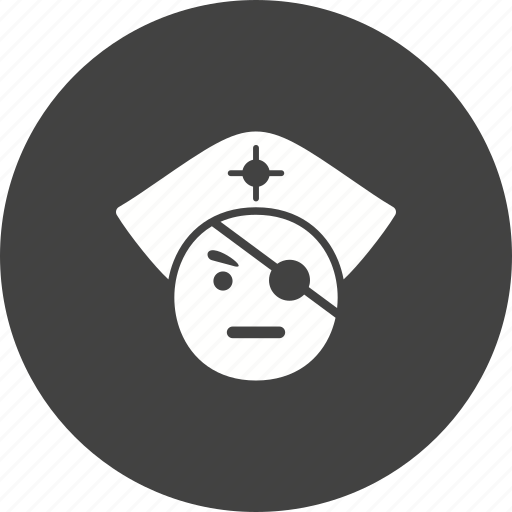Cartoon, character, eye, face, hat, pirate, pirates icon - Download on Iconfinder
