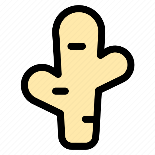 Ginger, root, spice, seasoning, cooking, food, vegetable icon - Download on Iconfinder