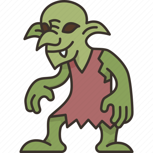 Goblin, creatures, monster, troll, horror icon - Download on Iconfinder