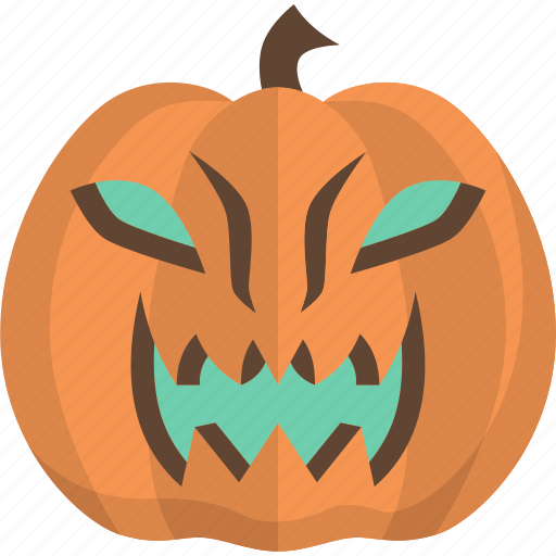 Carved, pumpkin, halloween, decoration, festival icon - Download on Iconfinder