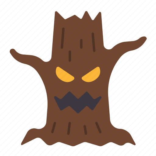 Spooky tree, horror, hallowen, scary, monster, ghost icon - Download on Iconfinder