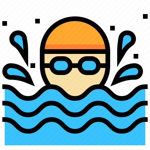 Man, sport, swim, swimming icon - Download on Iconfinder