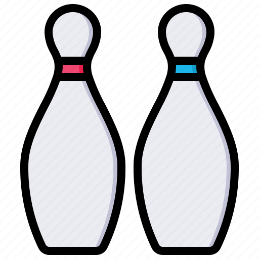 Bowling, pin, sport, game icon - Download on Iconfinder