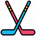 hockey, stick, game, sport