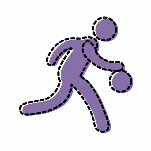 Basketball, dribbling, fast, man, moving, player, sport icon - Download on Iconfinder