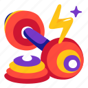dumbbell, workout, exercise, sport, illustration, stickers, sticker