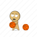 basketball, game, sports, ball, basket, player