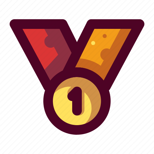 Medal, award, trophy, win, star, prize, champion icon - Download on Iconfinder