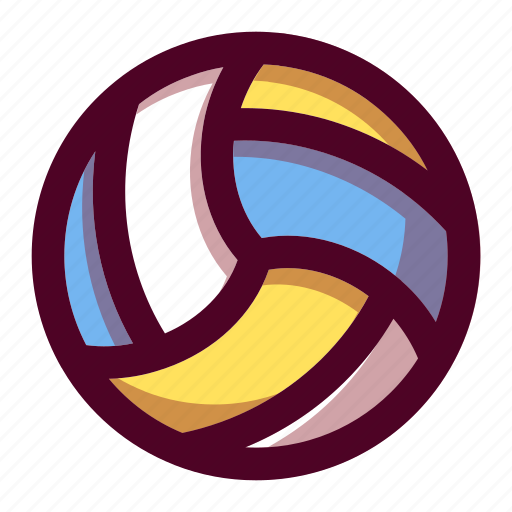Volley, ball, sport, volleyball, game, beach, sports icon - Download on Iconfinder