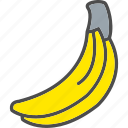 bananas, nutrition, fruit, food, banana