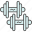 dumbbell, fitness, lifting, sport, weight 