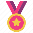 medal, trophy, winner, badge, champion, achievement, star, prize, award