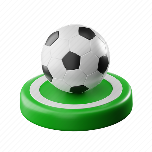 Sport, game, action, athlete, football games 3D illustration - Download on Iconfinder