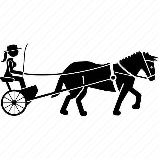 Sport, pleasure driving, horse, carriage, performance, equestrian, driver icon - Download on Iconfinder