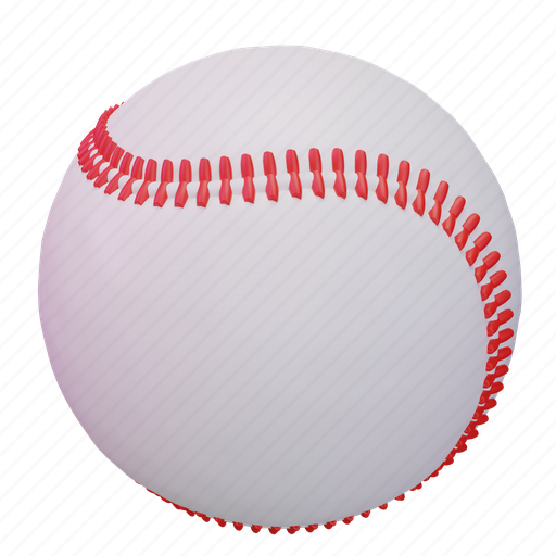 Baseball, game, sport, team, competition, equipment 3D illustration - Download on Iconfinder