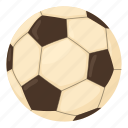 ball, cartoon, circle, equipment, football, soccer, sport