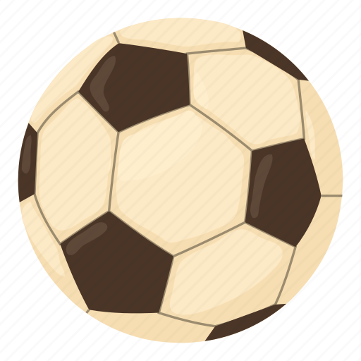 Ball, cartoon, circle, equipment, football, soccer, sport icon - Download on Iconfinder